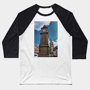 Rugby Clock tower Baseball T-Shirt